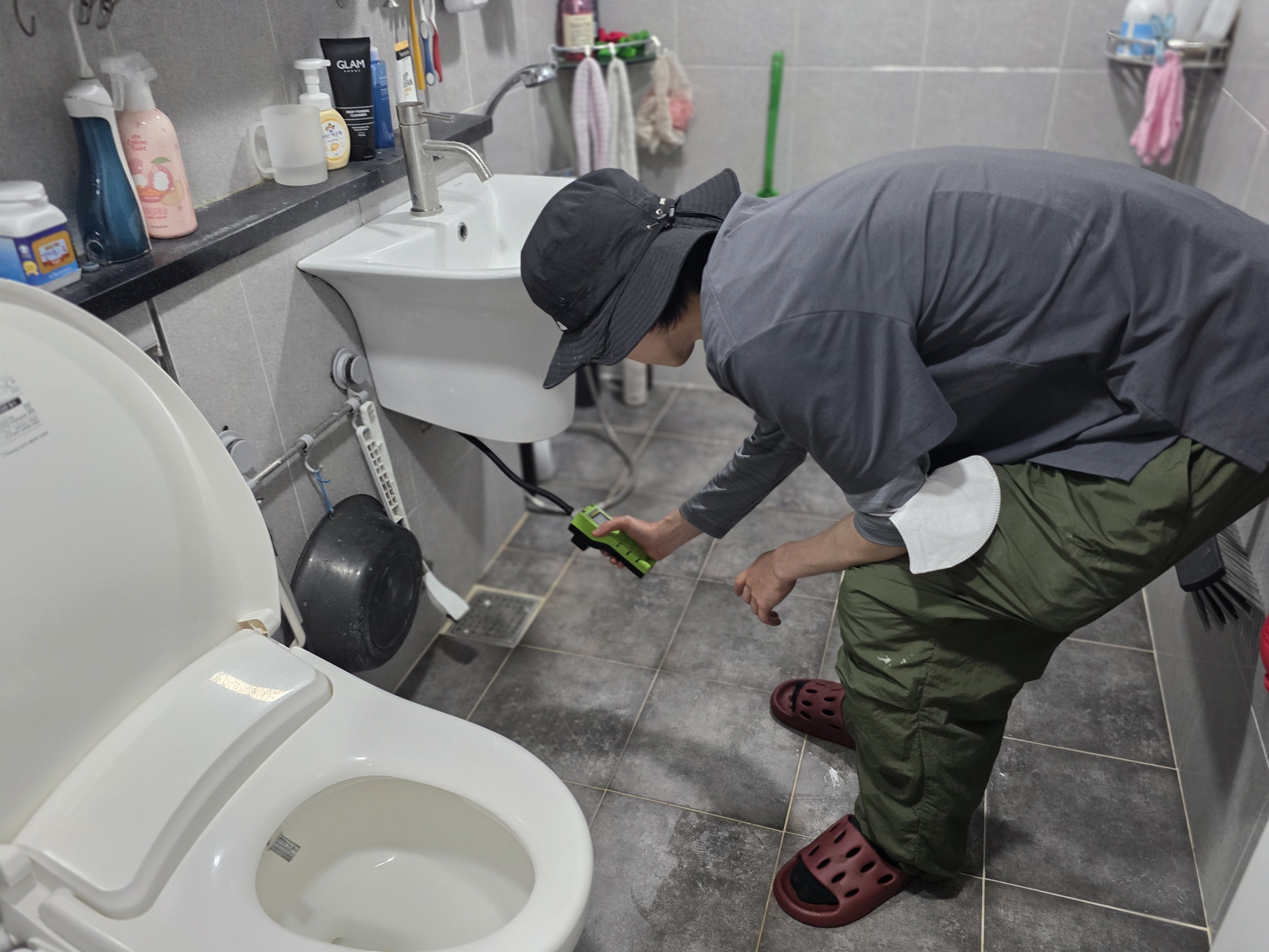 누수탐지 정밀 진단 시공